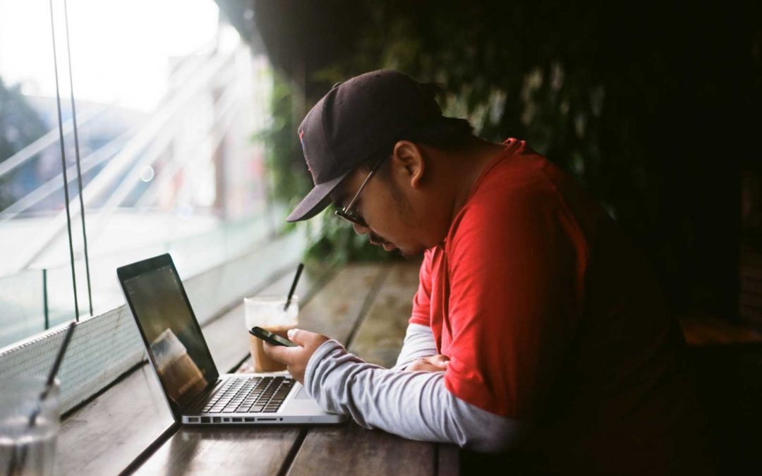 Man in Coffee Shop